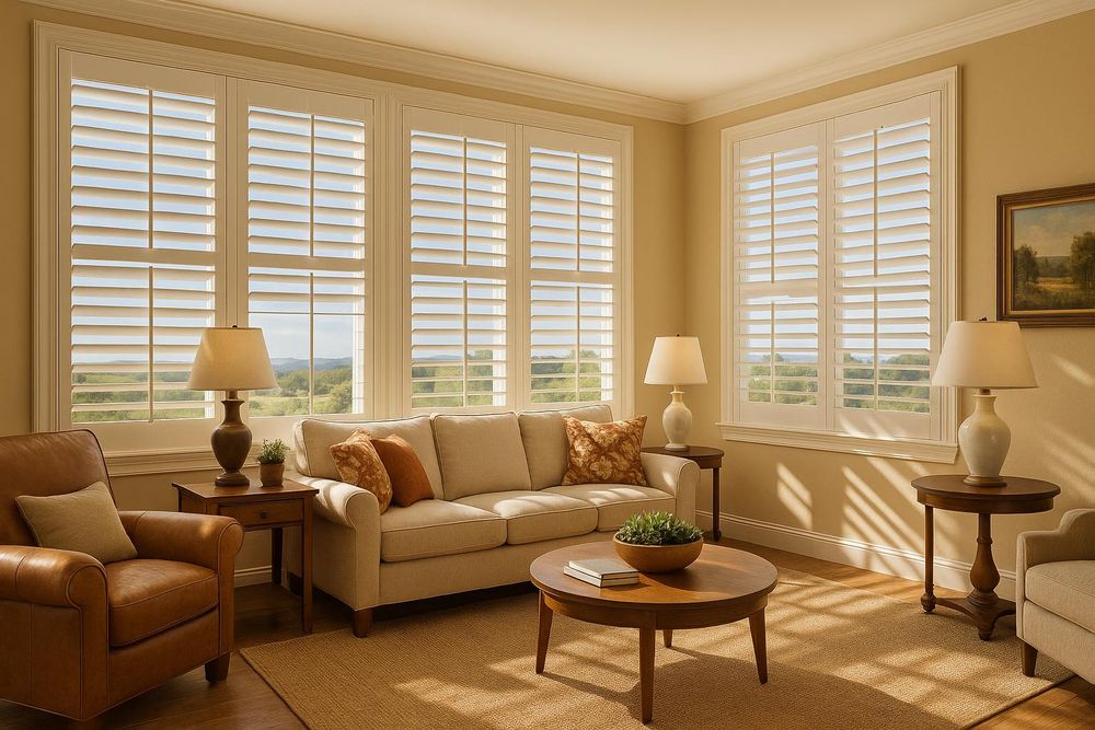 Interior Shutters for Large Windows East Texas